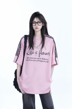 Lace Splicing Pearl Bow Short Sleeve T-Shirt for Women, Loose Half Sleeve Top, Elegant 90s-Inspired Fashion