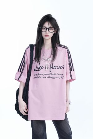 Lace Splicing Pearl Bow Short Sleeve T-Shirt for Women, Loose Half Sleeve Top, Elegant 90s-Inspired Fashion