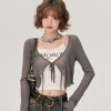 Lace-Up Long Sleeve Cardigan for Women - American Style Spicy Girl Sun Protection Top - Thin, Cool Summer Fashion