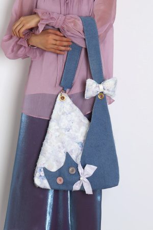 Large Capacity Cowboy Cat Underarm Crossbody Hobo Bag for Women - 2025 Spring/Summer Collection