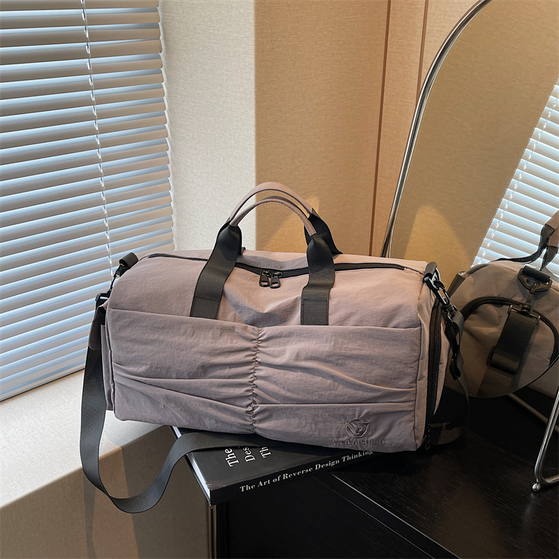 Large Capacity Crossbody Sports Fitness Bag with Dry Wet Separation - Travel Tote for Outdoor Luggage Storage Large Capacity Crossbody Sports Fitness Bag with Dry Wet Separation - Travel Tote for Outdoor Luggage Storage