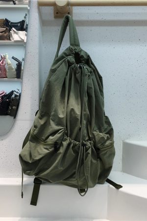 Large Capacity Drawstring Backpack for Students - Casual Ultra-Light Shoulder Bag for Travel, Outdoor, and Daily Use