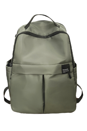 Large Capacity French Double Shoulder Bag - Simple Sports Backpack for Students & Travel - Versatile School Bag for Short Trips