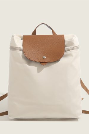 Large Capacity Lightweight Nylon Canvas Backpack for Women - Versatile Casual Commuting School Bag, Perfect for Students