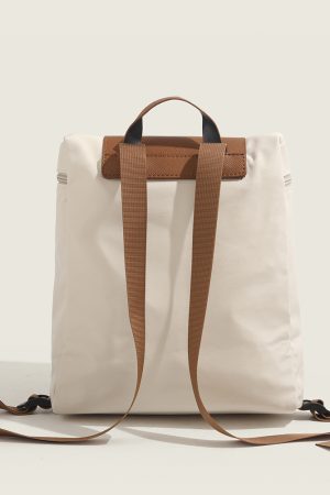 Large Capacity Lightweight Nylon Canvas Backpack for Women - Versatile Casual Commuting School Bag, Perfect for Students