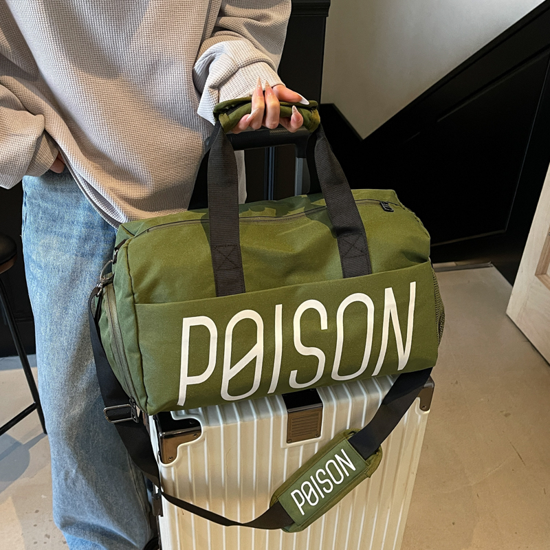 Large Capacity Lightweight Women's Travel Bag - Sports Fitness Bag with Dry Wet Separation for Swimming & Handheld Storage Large Capacity Lightweight Women's Travel Bag - Sports Fitness Bag with Dry Wet Separation for Swimming & Handheld Storage