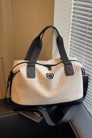 Large Capacity Lightweight Women's Travel Bag - Versatile Commuter Tote, Gym Bag, and Maternity Luggage for Business Trips