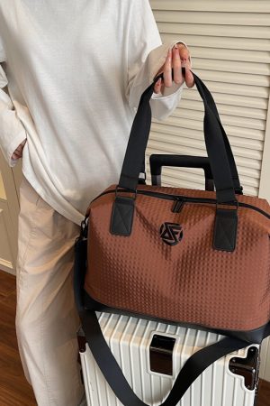 Large Capacity Lightweight Women's Travel Bag - Versatile Commuter Tote, Gym Bag, and Maternity Luggage for Business Trips