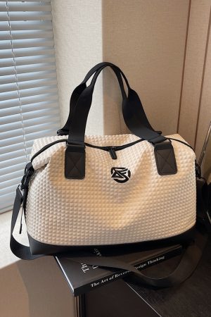 Large Capacity Lightweight Women's Travel Bag - Versatile Commuter Tote, Gym Bag, and Maternity Luggage for Business Trips