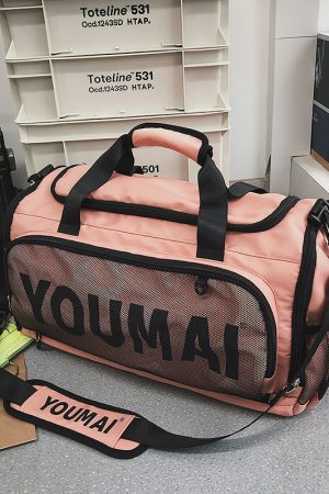 Large Capacity Men's Tote Bag, Portable Travel Bag, Sports Training Fitness Bag for Women, Ideal for Short Trips