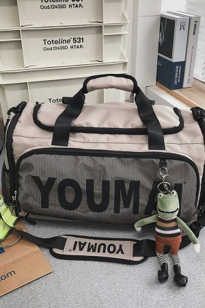 Large Capacity Men's Tote Bag, Portable Travel Bag, Sports Training Fitness Bag for Women, Ideal for Short Trips