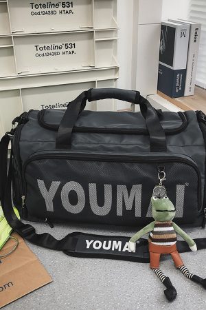 Large Capacity Men's Tote Bag, Portable Travel Bag, Sports Training Fitness Bag for Women, Ideal for Short Trips