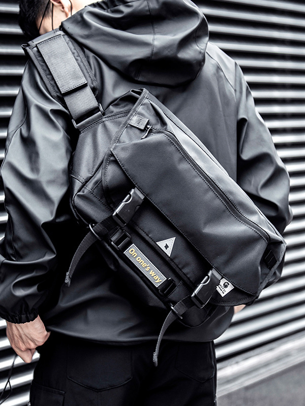 Large-Capacity Multifunctional Crossbody Bag - Trendy Chest Bag for Men, Ideal for Work, Motorcycle, and Everyday Use Large-Capacity Multifunctional Crossbody Bag - Trendy Chest Bag for Men, Ideal for Work, Motorcycle, and Everyday Use