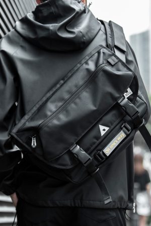 Large-Capacity Multifunctional Crossbody Bag - Trendy Chest Bag for Men, Ideal for Work, Motorcycle, and Everyday Use