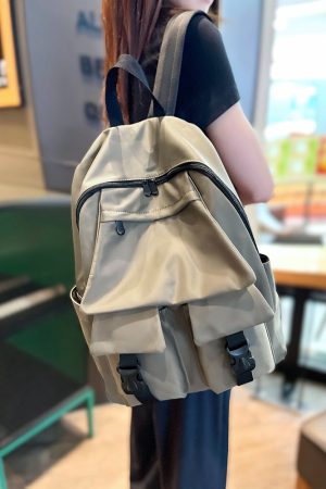 Large-Capacity Oxford Cloth Travel Backpack for Women - 2025 Spring Multi-Pocket Student Bag