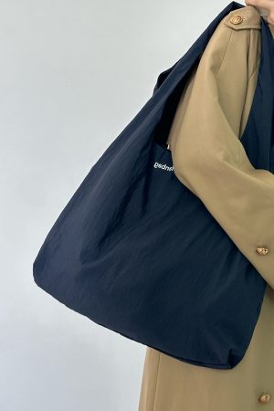 Large Capacity Quick-Drying Canvas Tote Bag for Women - Summer 2024 Stylish Shoulder Bag