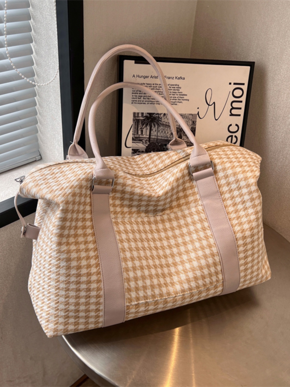 Large Capacity Rolling Travel Bag for Women - Portable Maternity Storage, Sports Fitness, & Versatile Luggage Solution Large Capacity Rolling Travel Bag for Women - Portable Maternity Storage, Sports Fitness, & Versatile Luggage Solution