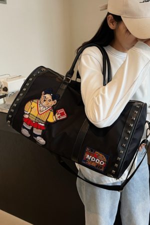 Large-Capacity Shoulder Bag for Women - Stylish Autumn Winter Travel Bag, Perfect for Gym, Short Trips, and Daily Use