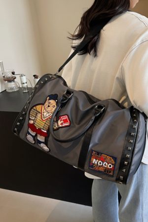 Large-Capacity Shoulder Bag for Women - Stylish Autumn Winter Travel Bag, Perfect for Gym, Short Trips, and Daily Use