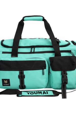 Large Capacity Sports Bag with Dry Wet Separation - Fitness Backpack for Men & Women, Training Equipment & Skiing Storage