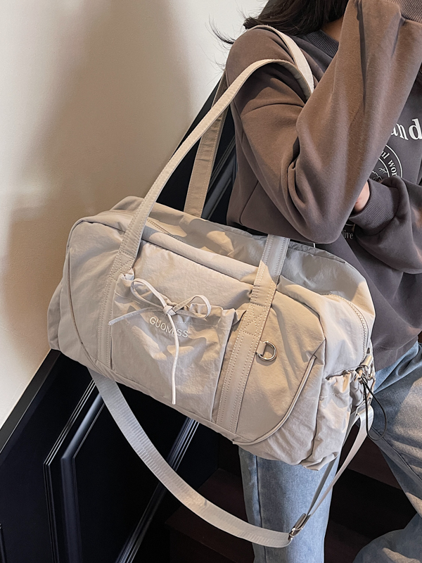 Large Capacity Sports Fitness Travel Bag with Dry Wet Separation - Ideal for Short-Distance Travel & Maternity Storage Large Capacity Sports Fitness Travel Bag with Dry Wet Separation - Ideal for Short-Distance Travel & Maternity Storage