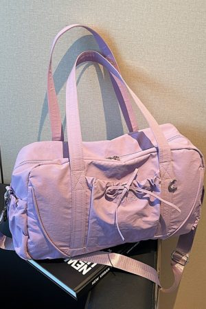 Large Capacity Sports Fitness Travel Bag with Dry Wet Separation - Ideal for Short-Distance Travel & Maternity Storage