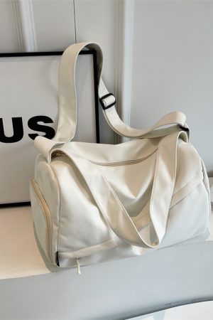 Large Capacity Sports Yoga Fitness Bag - 2024 Summer Travel Crossbody Bag for Casual Swimming & Storage