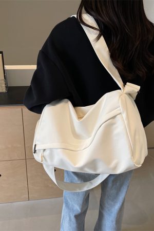 Large Capacity Sports Yoga Fitness Bag - 2024 Summer Travel Crossbody Bag for Casual Swimming & Storage