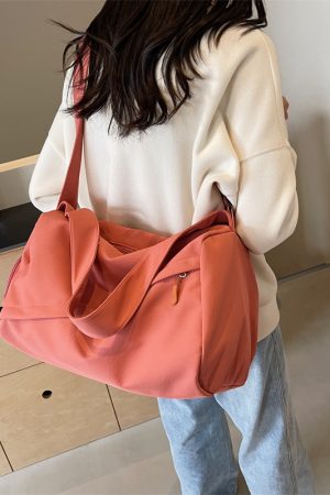 Large Capacity Sports Yoga Fitness Bag - 2024 Summer Travel Crossbody Bag for Casual Swimming & Storage