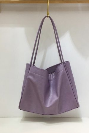 Large Capacity Tote Bag for Women - Korean Style Lazy Chic Design, 2023 New Fashion Shoulder Bag, Niche Aesthetic