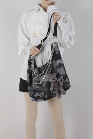 Large Capacity Tote Bag for Women - Niche Design, Fashionable Versatile Shoulder Crossbody Bag for Spring Summer Style