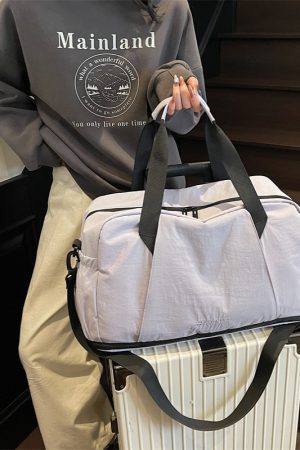 Large Capacity Travel Bag for Women - Stylish Lightweight Handbag, Maternity Tote, Sports Fitness & Versatile Luggage Bag