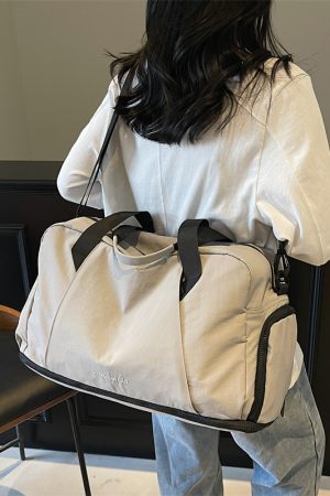 Large Capacity Travel Bag for Women - Stylish Lightweight Handbag, Maternity Tote, Sports Fitness & Versatile Luggage Bag