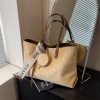 Large Capacity Vintage Casual Tote Bag for Work and Commuting - Versatile Shoulder Bag 2025 Style