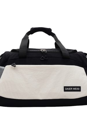 Large Capacity Women's Carry-On Travel Bag - Lightweight Handbag for Short-Distance Trips, Sports, and Luggage Organization