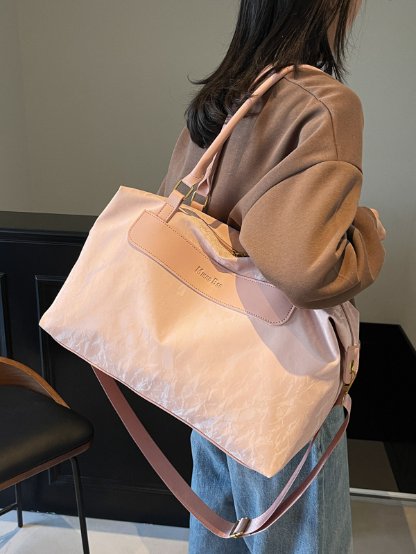 Large Capacity Women's Handbag - Fashionable Lightweight Travel Bag for Business Trips and Fitness - Stylish Storage Solution Large Capacity Women's Handbag - Fashionable Lightweight Travel Bag for Business Trips and Fitness - Stylish Storage Solution