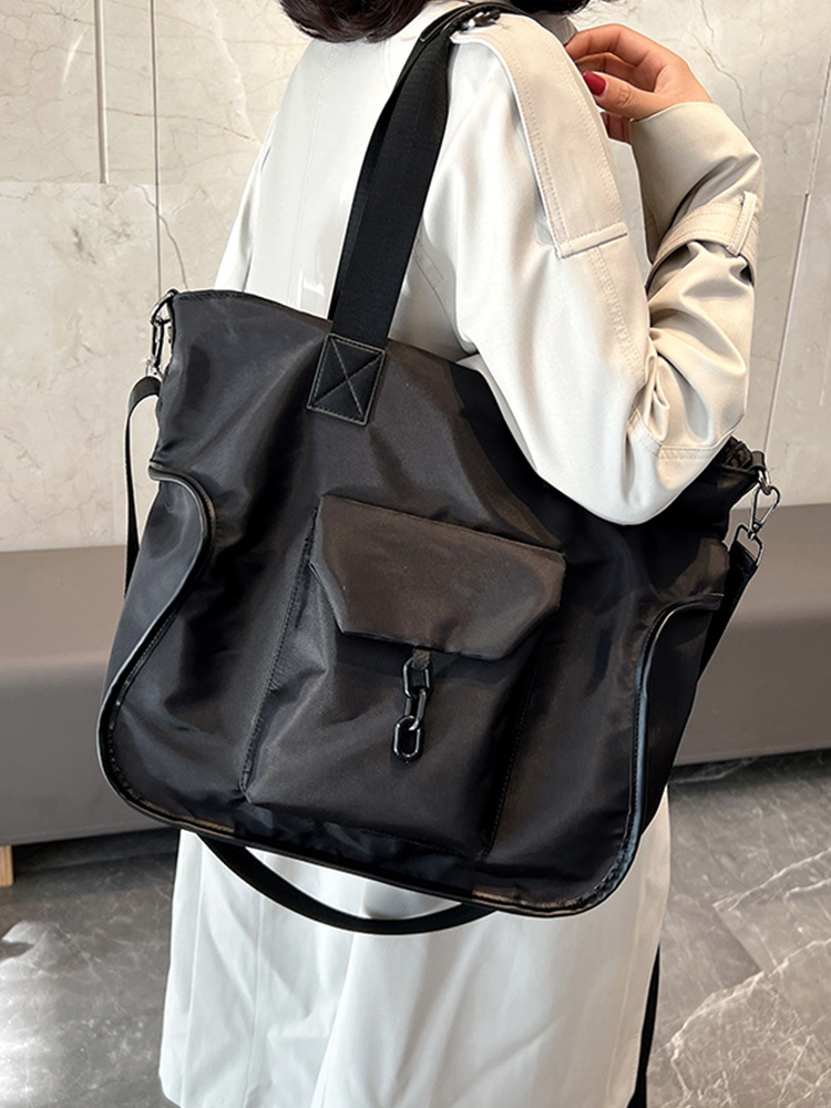 Large-Capacity Women's Shoulder Bag - Versatile Minimalist Tote & Crossbody for Students and Commuters - Chic Everyday Style Large-Capacity Women's Shoulder Bag - Versatile Minimalist Tote & Crossbody for Students and Commuters - Chic Everyday Style
