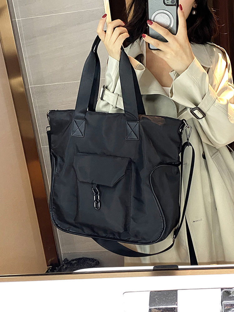 Large-Capacity Women's Shoulder Bag - Versatile Minimalist Tote & Crossbody for Students and Commuters - Chic Everyday Style Large-Capacity Women's Shoulder Bag - Versatile Minimalist Tote & Crossbody for Students and Commuters - Chic Everyday Style