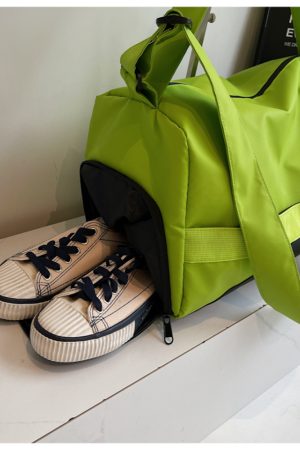 Large Capacity Women's Tote Bag - Versatile Travel, Fitness, Yoga & Swimming Bag with Dry and Wet Separation