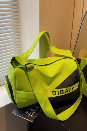 Large Capacity Women's Tote Bag - Versatile Travel, Fitness, Yoga & Swimming Bag with Dry and Wet Separation