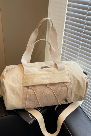 Large Capacity Women's Travel Bag - Handheld Fitness Bag with Dry Wet Separation for Sports, Yoga, Swimming, Lightweight Luggage