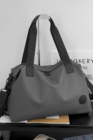 Large Capacity Women's Travel Bag - Stylish Commuting & Fitness Bag with Dry/Wet Separation for Short-Distance Travel