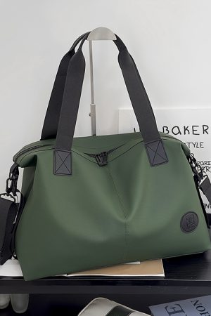 Large Capacity Women's Travel Bag - Stylish Commuting & Fitness Bag with Dry/Wet Separation for Short-Distance Travel