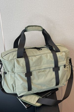 Large Capacity Women's Travel Bag - Stylish Hand-Held Sports Fitness Shoulder Luggage & Maternity Storage Bag