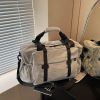 Large Capacity Women's Travel Bag - Stylish Hand-Held Sports Fitness Shoulder Luggage & Maternity Storage Bag