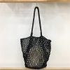 Large Capacity Woven Fishing Net Beach Bag - Stylish Summer Shoulder Tote for Vacation, Underarm Carry, and Casual Outings