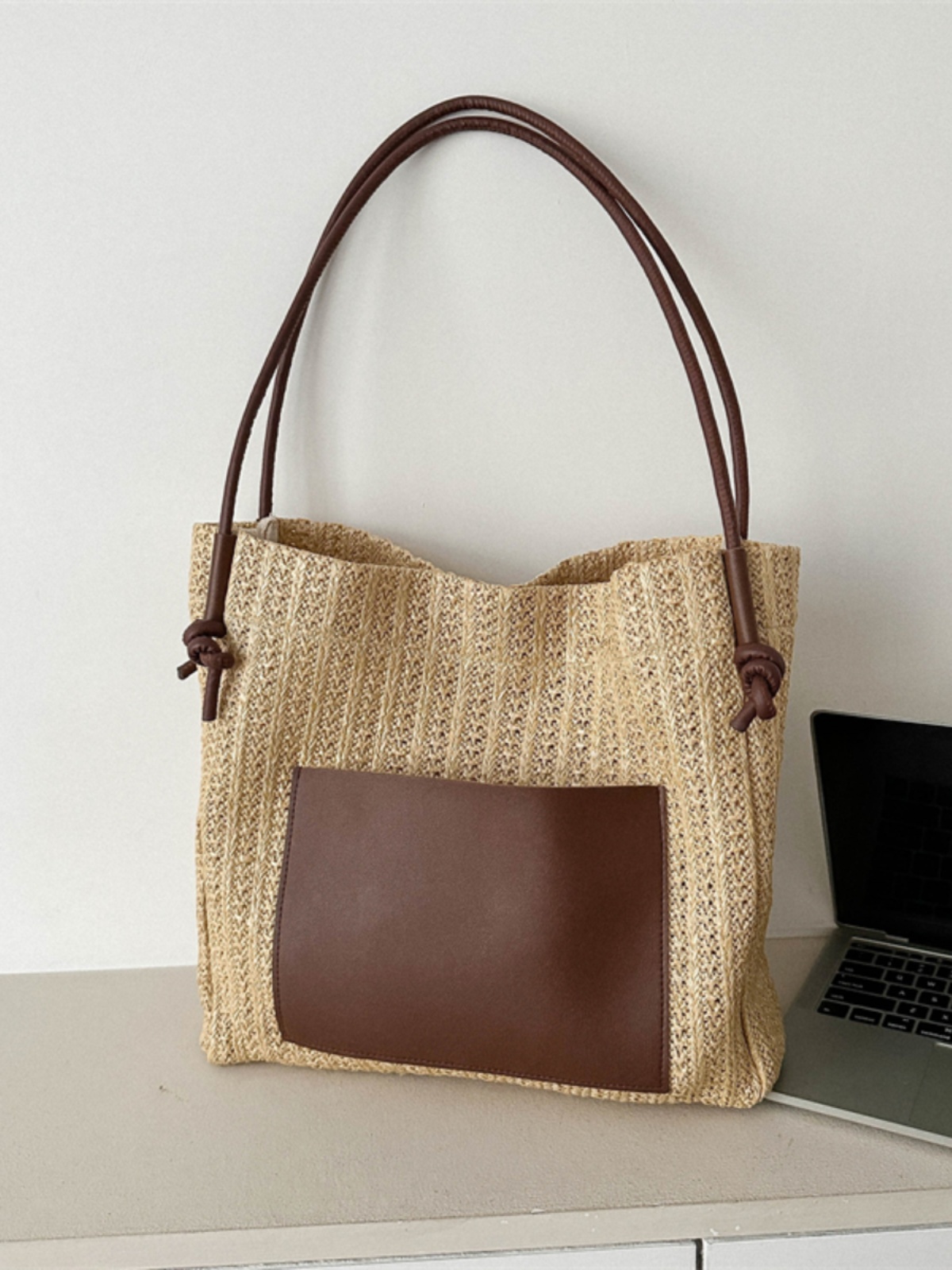 Large Capacity Woven Straw Bag for Women - Versatile Summer 2025 Shoulder Crossbody Tote - Perfect Beach Commuter Style Large Capacity Woven Straw Bag for Women - Versatile Summer 2025 Shoulder Crossbody Tote - Perfect Beach Commuter Style