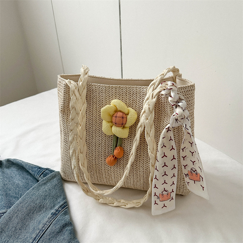 Large-Capacity Woven Straw Shoulder Bag for Women – 2025 Summer Versatile Beach Crossbody Tote Large-Capacity Woven Straw Shoulder Bag for Women – 2025 Summer Versatile Beach Crossbody Tote