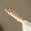 Leg-Lengthening Transparent Peep-Toe Wedge High Heels Fairy-Style Crystal Sandals for a Chic Italian Look
