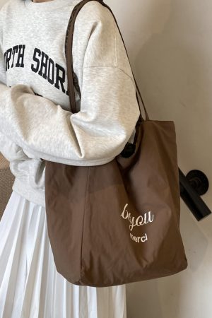 Leopard Print Reversible Canvas Tote Bag for Women, 2025 Trendy Large Capacity College Style Casual Bag